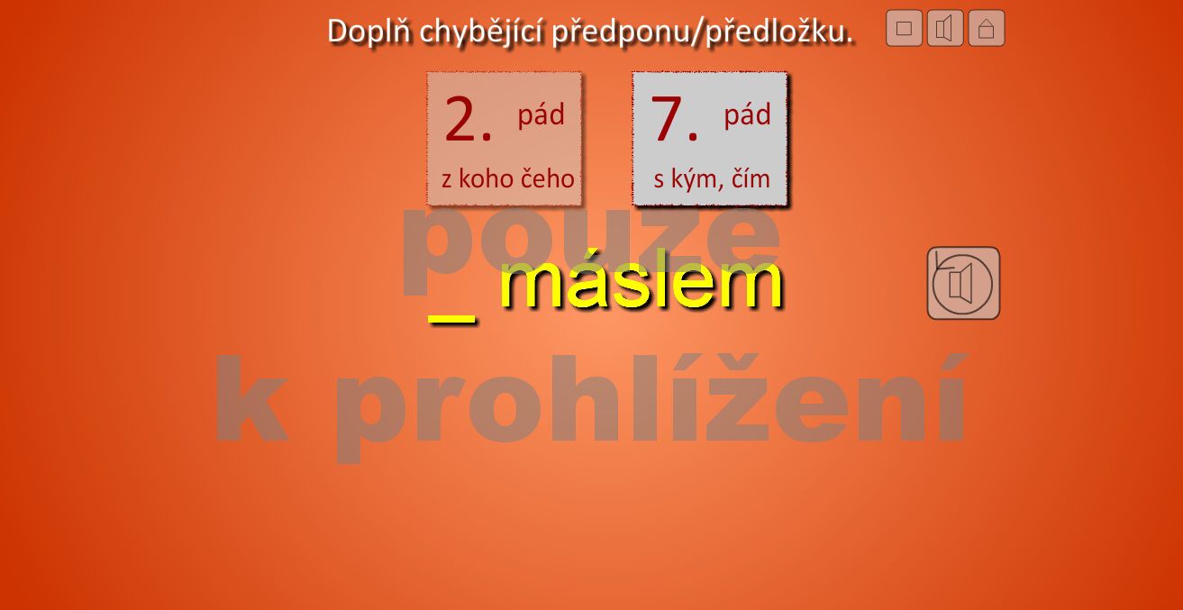 gramatika ,předložky